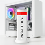Personalizowana magnetyczna podpórka do karty graficznej EDGE WHITE/RED CUSTOM