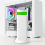 Podpórka do karty graficznej EDGE WHITE/GREEN