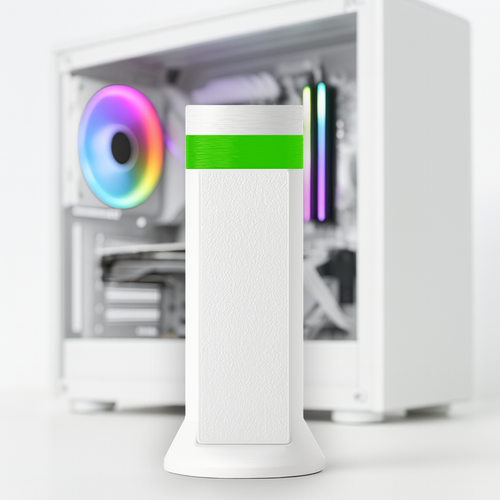Magnetyczna podpórka do karty graficznej EDGE WHITE/GREEN