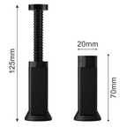 Magnetyczna podpórka do karty graficznej EDGE BLACK