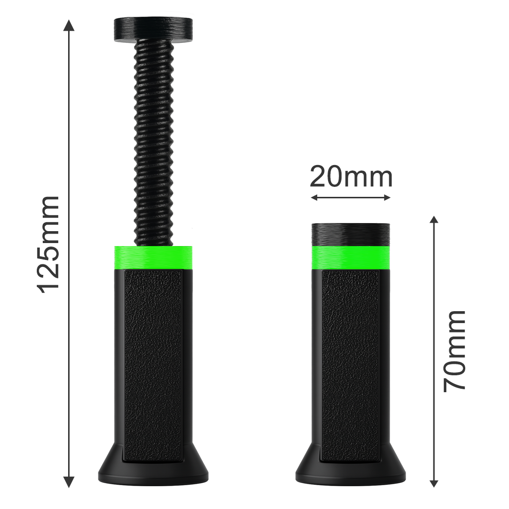 Magnetyczna podpórka do karty graficznej EDGE BLACK/GREEN