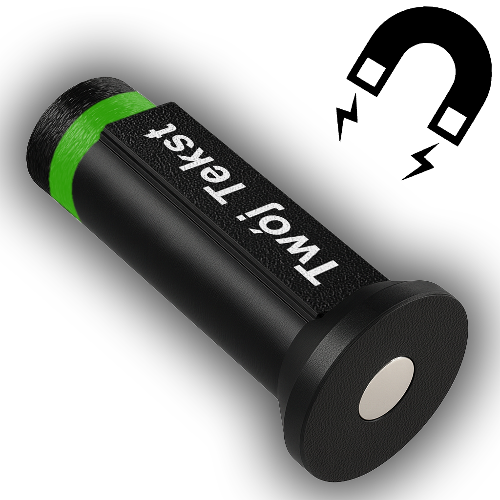Personalizowana magnetyczna podpórka do karty graficznej EDGE BLACK/GREEN CUSTOM