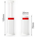 Podpórka do karty graficznej EDGE WHITE/RED