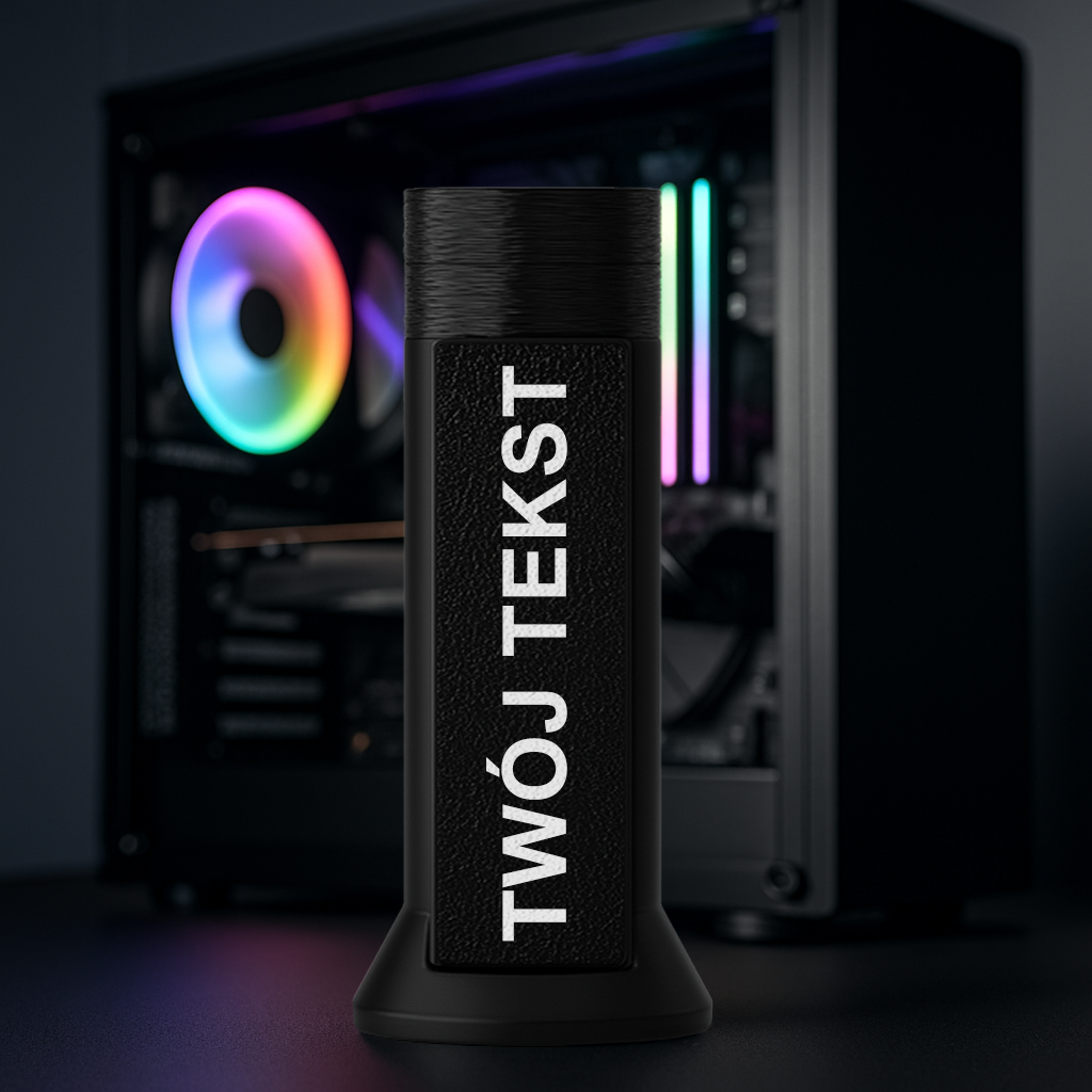 Personalizowana podpórka do karty graficznej EDGE BLACK CUSTOM