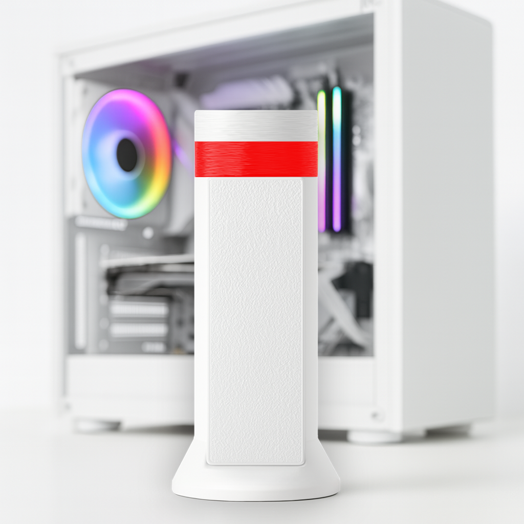 Magnetyczna podpórka do karty graficznej EDGE WHITE/RED