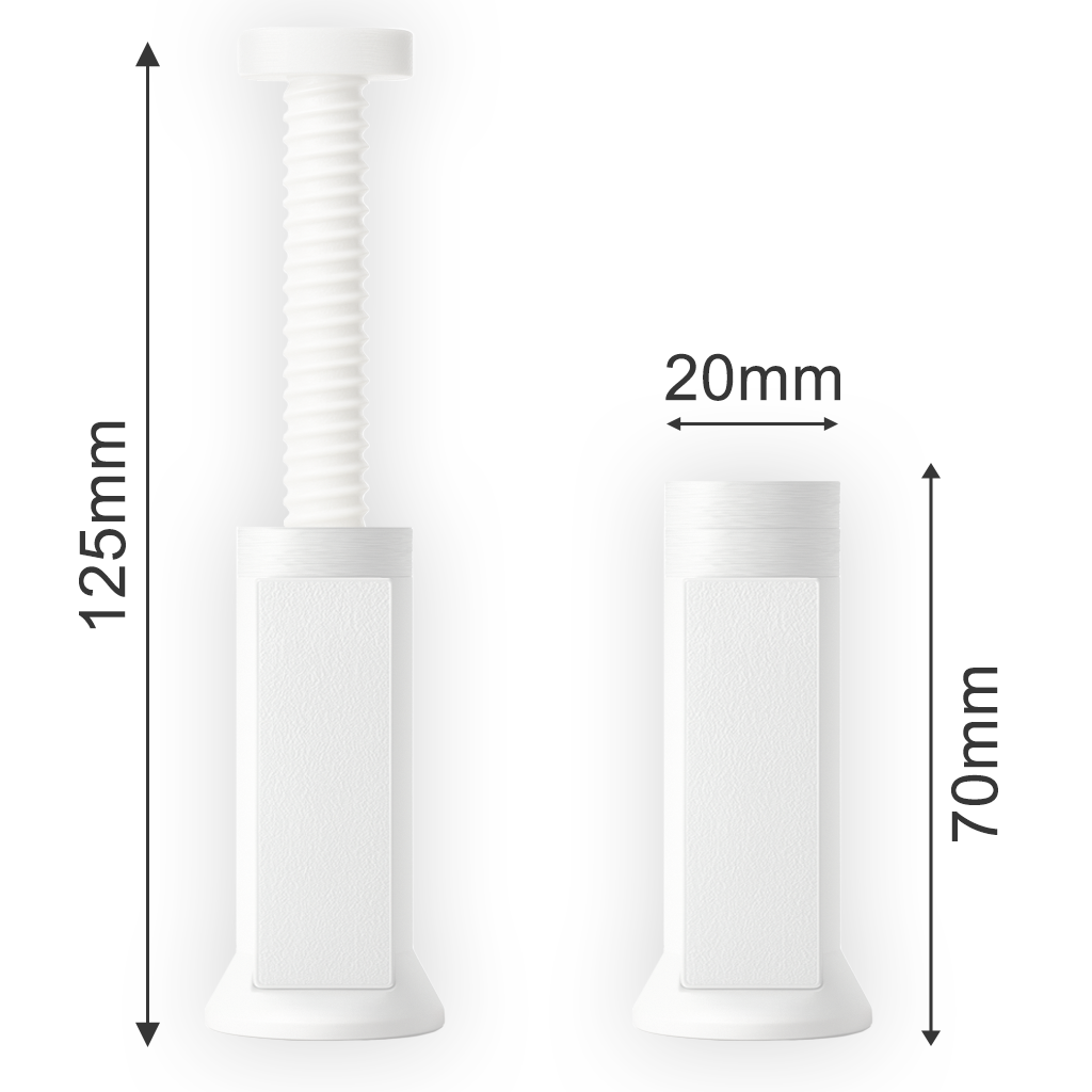 Podpórka do karty graficznej EDGE WHITE